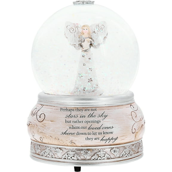 Pavilion Gift Company - Stars in the Sky - LED Lit, 100mm Musical Water Globe