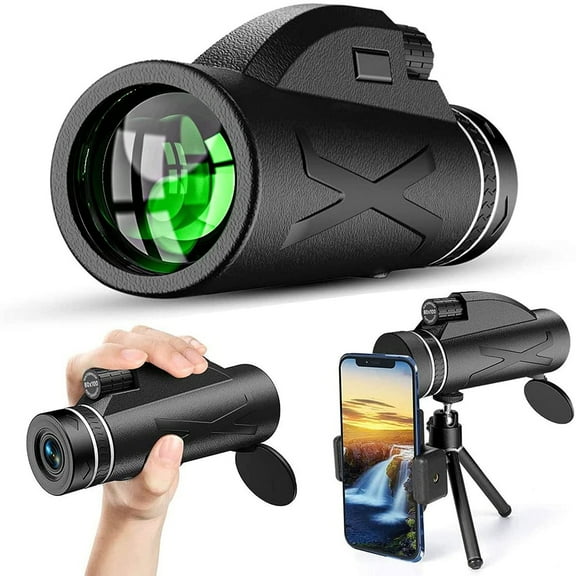 Starscope Monocular With Military Grade Magnification for Bird Watching Hunting Hiking Camping