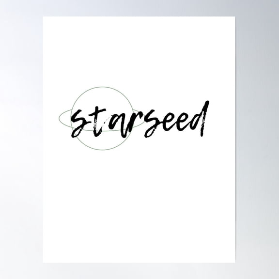 Starseed With Minimalistic Graphic Jupiter Poster Wall Art, Modern Wall Decor For Living Room Bedroom, 8x12 UNFRAMED
