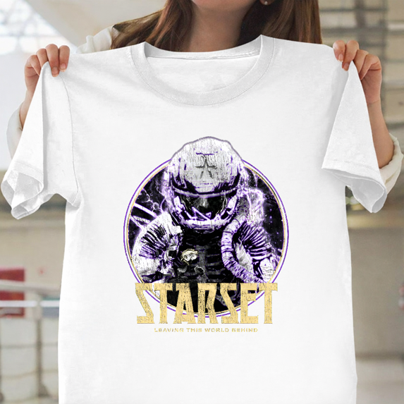 Starset Wreck Leaving This World Behind Rock Unisex T-Shirt, up to size 3XL.