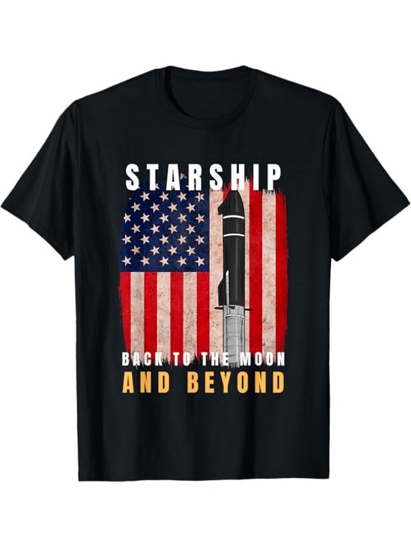 Starship Boca Chica Starbase Falcon 9 T-Shirt