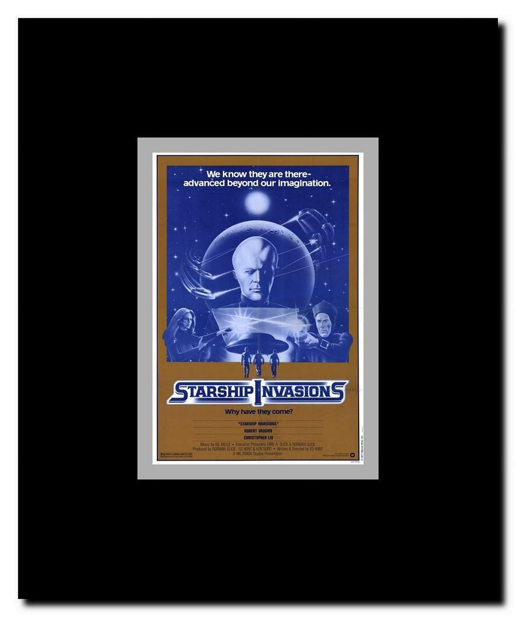 Starship Invasions Framed Movie Poster