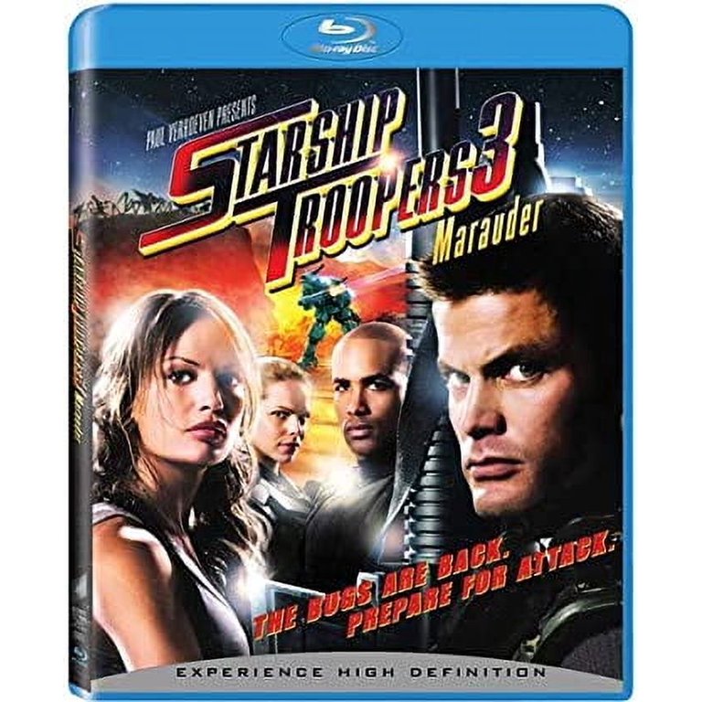 Sony Pictures Starship Troopers 3: Marauder Blu-ray Movie