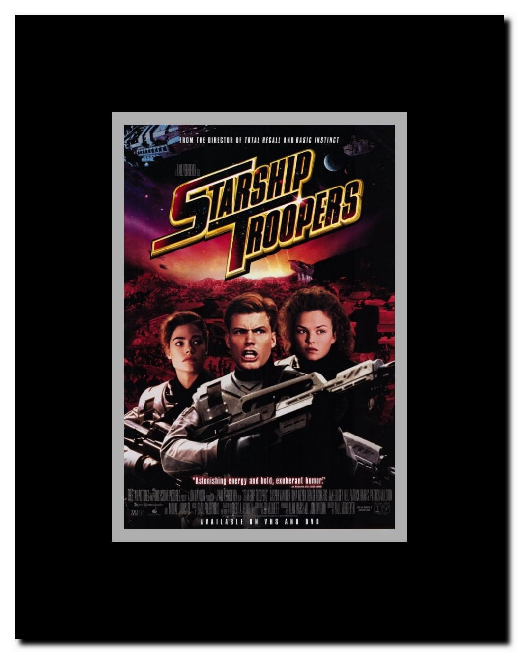 Starship Troopers Framed Movie Poster