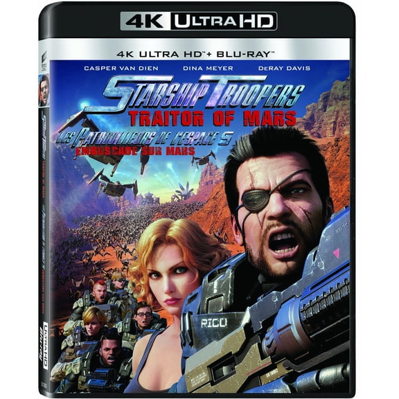 Starship Troopers: Traitors Of Mars (2 Discs) Combo Pack Bilingual (Blu-ray) Shinji Aramaki