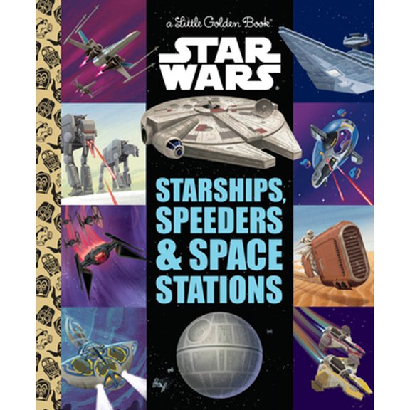 Pre-Owned Starships, Speeders & Space Stations (Star Wars) (Hardcover) 198484833X 9781984848338