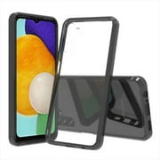 Starshop Moto G Play 2023 case, With Tempered Glass Protector, Shockproof Clear Case