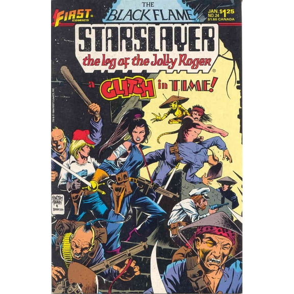 Starslayer #24 VF ; First Comic Book
