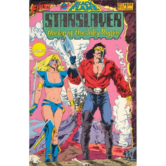Starslayer #33 VF ; First Comic Book
