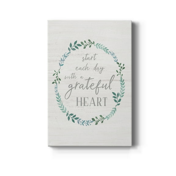 Start Each Day Premium Gallery Wrapped Canvas - Ready to Hang - 8 x 12