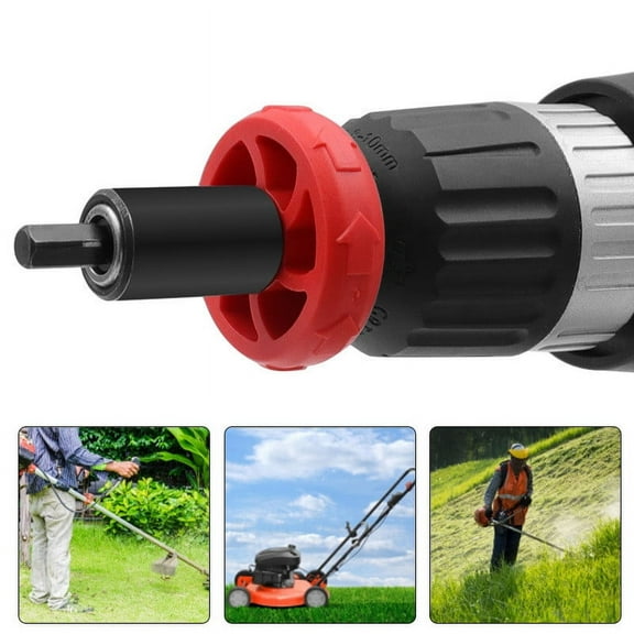 Start Electric Engine Easy Starter Drill Bit Adapter for Troy-Bilt Trimmers Jump & Other Handheld Equipment Electric Start Drill Bit Engine Lawn Mower Jump Starter Adapter