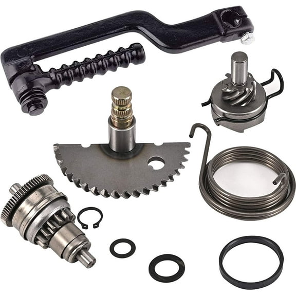 Start Gear Shaft Idle Start Clutch Kick Pedal Kit Replacement for GY6 49cc 50cc 139qmb ATV Go Kart Scooters Moped Roketa Taotao Jonway