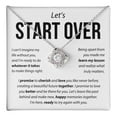thumbnail image 1 of Start Over Necklaces, To My Soulmate Necklace For Women, Girlfriend, Birthday Her Anniversary Valentine, To My Wife Necklace From Husband Box Standard, Silver #1345, Gold Love Knot Necklace, 1 of 6