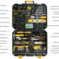 thumbnail image 1 of 237-Piece Household & Auto Repair Tool Kit with Screwdrivers, Sockets, Wrenches & Plastic  - Portable  Tools, 1 of 8