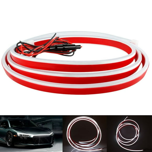Start Scan Dynamic 180Cm Led Drl Car Hood Light Strip Daytime Running Light