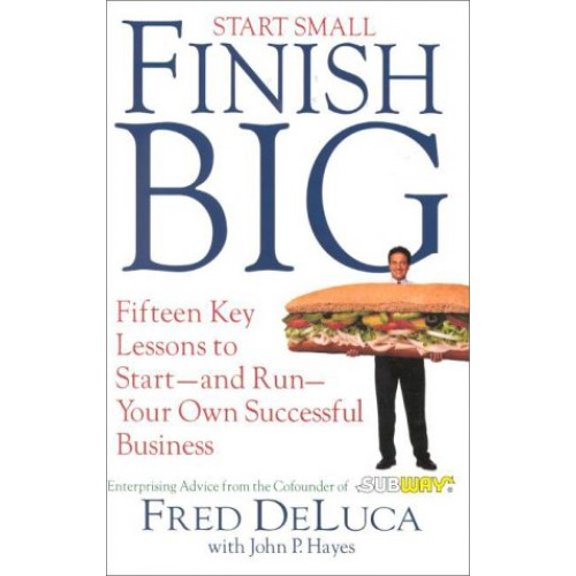 Pre-Owned Start Small, Finish Big: 15 Key Lessons to Start--And Run--Your Own Successful Business (Hardcover) 0446524026 9780446524025