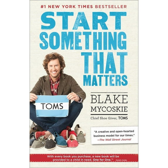 Start Something That Matters, (Paperback)