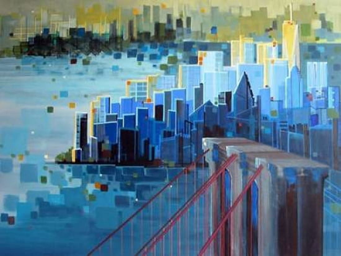 Start Spreading the News Canvas Art - Carol Joy Shannon (18 x 24)