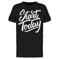 thumbnail image 1 of Start Today Hand Drawn Tee Men's -Image by Shutterstock, 1 of 2