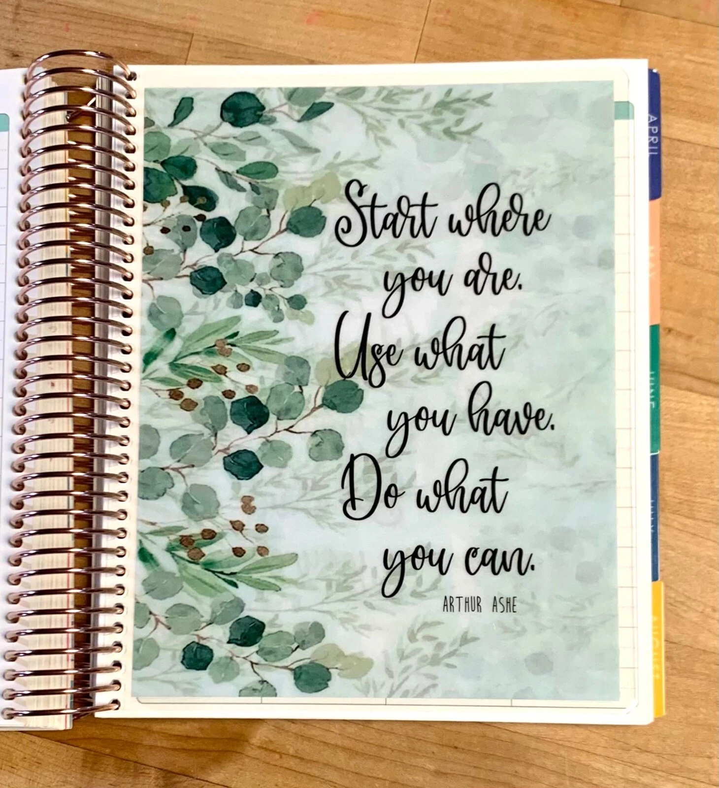 Erin Condren Planner Inserts for Goal Setting