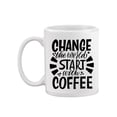 thumbnail image 1 of Start With Coffee. Mug  -Image by Shutterstock,, 1 of 4