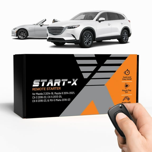 Start-X Remote Starter Kit for Select Mazda Vehicles with Key or Push-to-Start Ignition