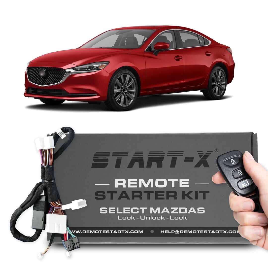 Start-X Remote Start for Select Mazda's- Lock/Unlock/Lock