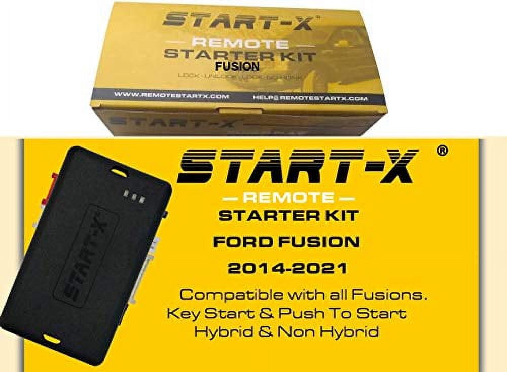 StartX Remote Starter Compatible with Fusion 20142021 Hybrid & Non