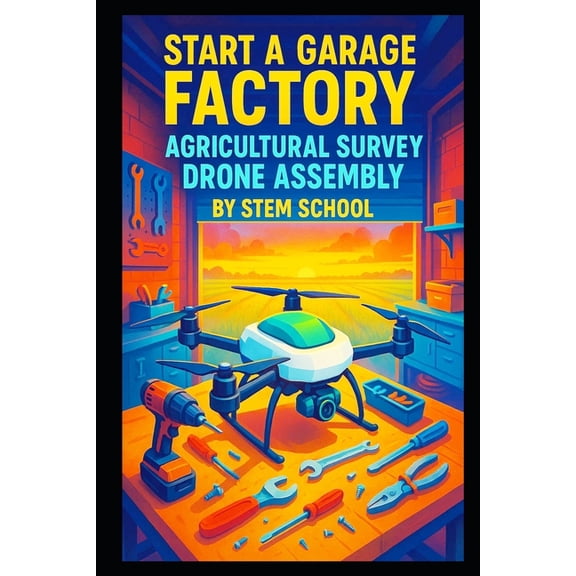 Start a Garage Factory Agricultural Survey Drone Assembly: Build Multi Rotor UAVs for Precision Land Mapping, (Paperback)