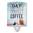 thumbnail image 1 of Start the Day Coffee Sign Ceramic Night Light, 1 of 2