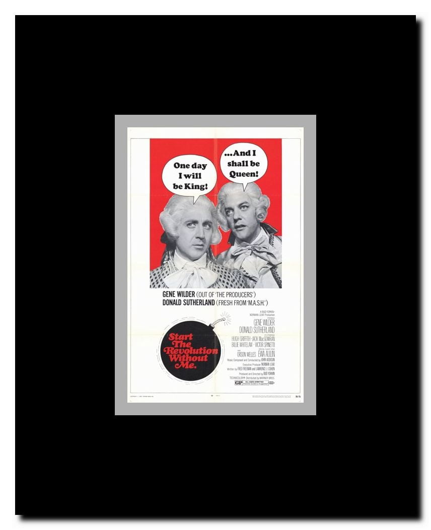 Start the Revolution Without Me Framed Movie Poster