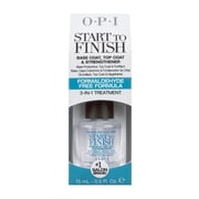 Start to Finish Base & Top Coat Strengthener # NT T71 by OPI for Women - 0.5 oz Nail Strengthener