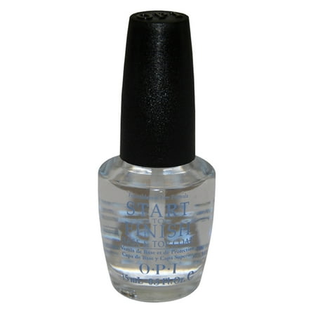 Start to Finish Base & Top Coat Strengthener # NT T71 by OPI for Women - 0.5 oz Nail Strengthener