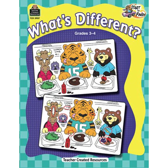 Pre-Owned Start to Finish: What's Different? Grd 3-4: What's Different? Grd 3-4 Paperback