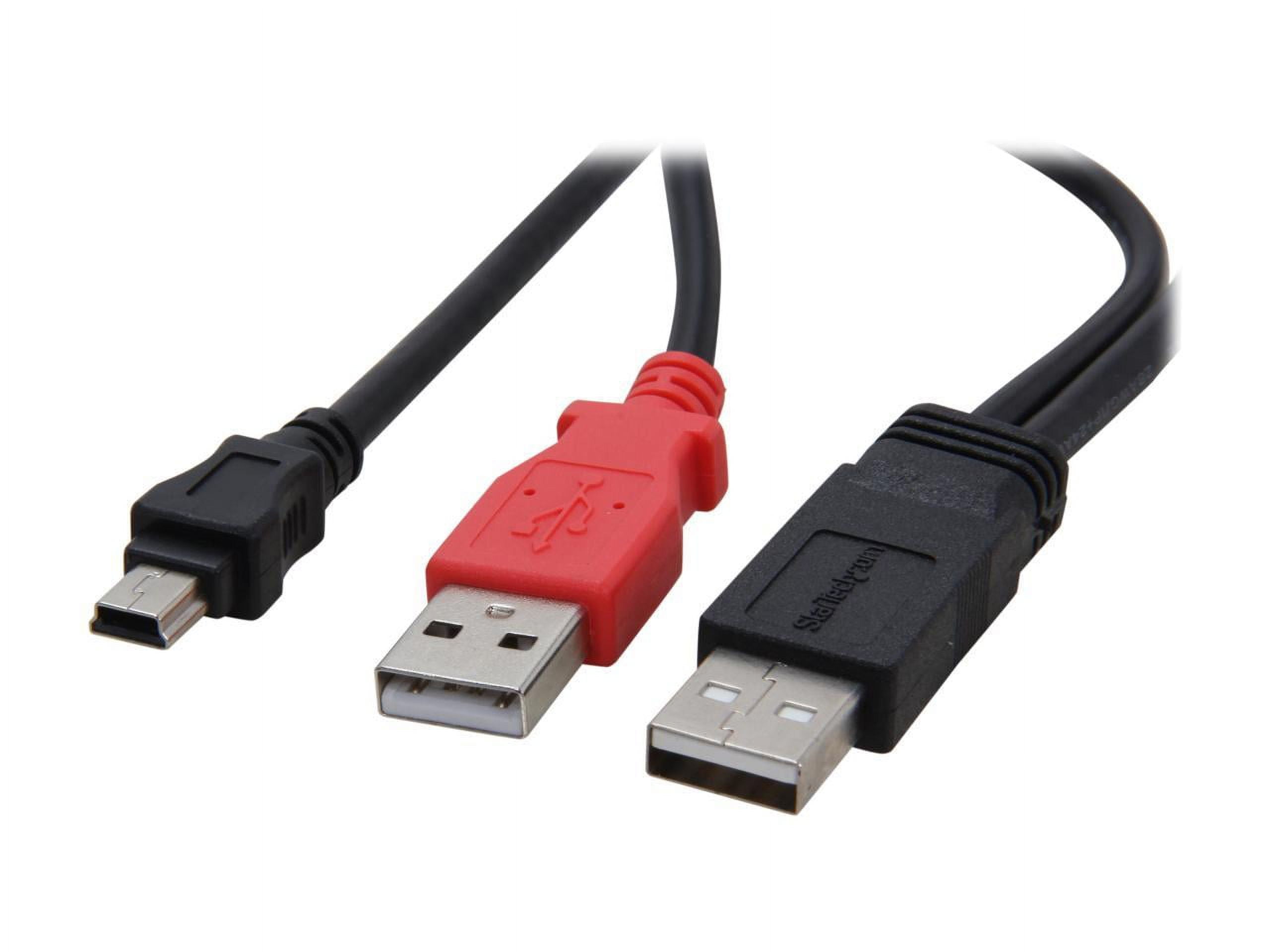 Startech 1' USB Y Cable for External Hard Drive