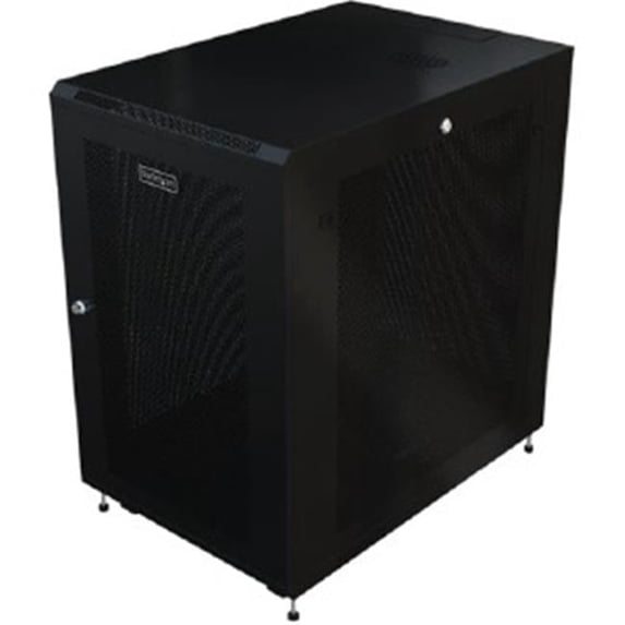 30 Inch Server Rack Startech 12U 19 x 30.70 in. Deep Enclosure Server Rack Cabinet - Black ...