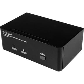 StarTech 2-Port DisplayPort Dual-Monitor KVM Switch - 4K 60Hz