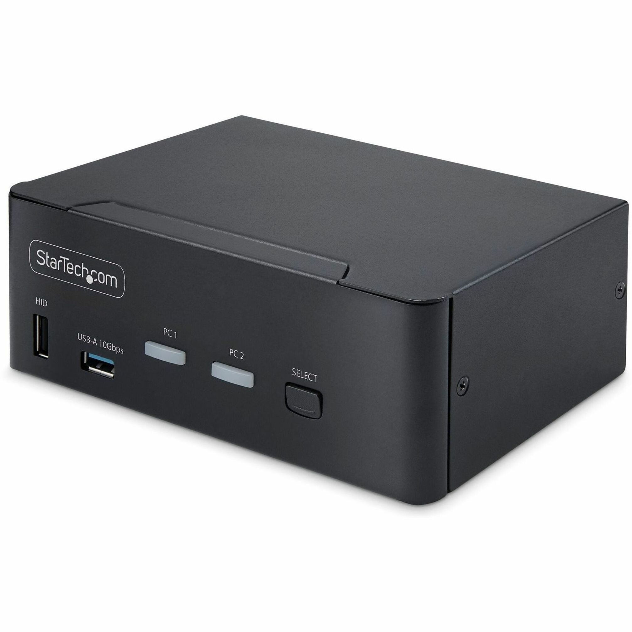 StarTech 2-Port Dual-Monitor DisplayPort 1.4 KVM Switch - 8K 60Hz / 4K 144Hz - 2x USB 10Gbps Ports - Hotkey Switching - TAA Compliant (P2CDD143 KVM SWITCH)