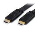 thumbnail image 1 of StarTech HDMIMM25FL 22.86585' HDMI S-Video Cable Black, 1 of 4
