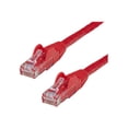 thumbnail image 1 of StarTech 25ft CAT6 Ethernet Cable - Red CAT 6 Gigabit Ethernet Wire -250Mhz 100W PoE RJ45 UTP Network Patch Cord Snagless with Strain Relief (N6PATCH25RD), 1 of 3