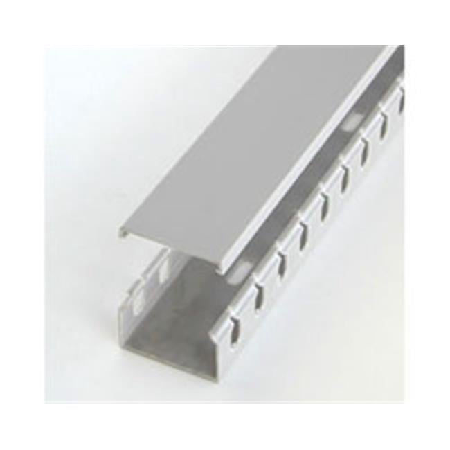 Startech 2x1in. Open Slot Wiring Raceway-Duct with Lid - White ...