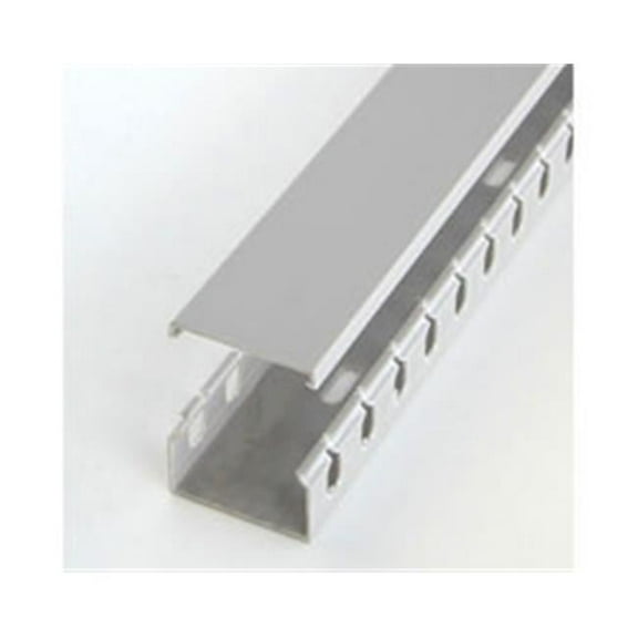 Startech 2x1in. Open Slot Wiring Raceway-Duct with Lid - White