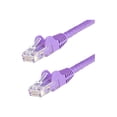 thumbnail image 1 of StarTech 3ft CAT6 Ethernet Cable - Purple CAT 6 Gigabit Ethernet Wire -250Mhz 100W PoE RJ45 UTP Network Patch Cord Snagless with Strain Relief (N6PATCH3PL), 1 of 3