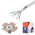 thumbnail image 1 of Startech 3 ft White Molded Cat5e UTP Patch Cable - Category 5e - 3 ft - 1 x RJ-45 Male - 1 x RJ-45 Male - White, 1 of 2