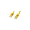 thumbnail image 1 of StarTech 3ft CAT6 Ethernet Cable - Yellow CAT 6 Gigabit Ethernet Wire -250Mhz 100W PoE RJ45 UTP Network Patch Cord Snagless with Strain Relief (N6PATCH3YL), 1 of 3