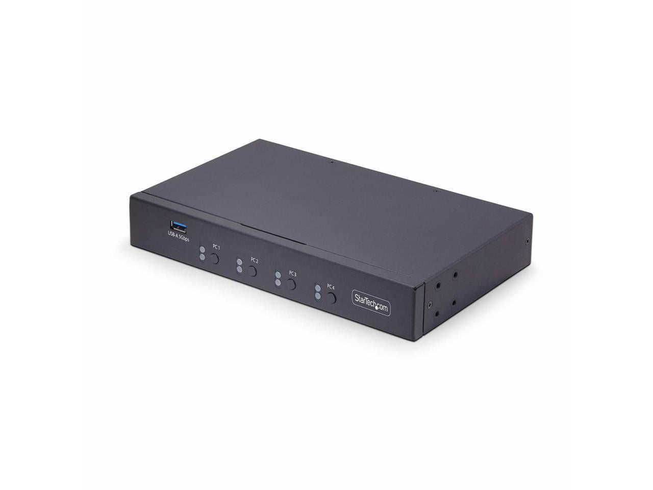 StarTech 4-Port Dual-Monitor DisplayPort KVM Switch, 4K 60Hz P4DD46A2-KVM-SWITCH