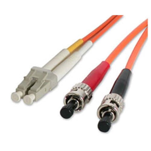 Startech 5m Duplex MM Fiber Optic Cable LC-ST - Orange - 16.4 ft (5 m)