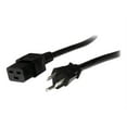 thumbnail image 1 of Startech 8 ft Computer Power Cord - NEMA 5-15P to IEC 320 C19 - 8ft - NEMA 5-15P - IEC 60320 C19 125V AC - 15A - Black, 1 of 4