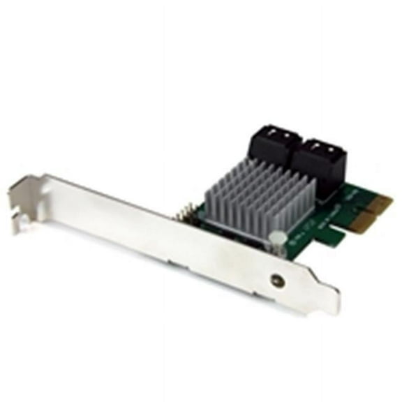 Startech Add 4 Internal Sata Iii - 6gbps Ports To A Computer Through A Pci Express X2 Slo