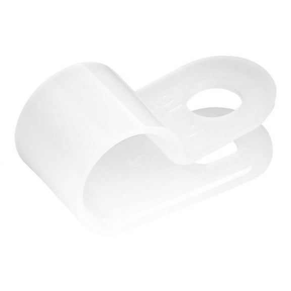 StarTech 100 Pack Screw Mount Cable Clamps Wire Fastener/Holder Large CBMSDCC3